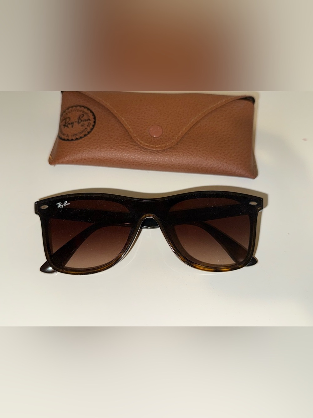Ray-Ban Tortoise Brown Gradient Women’s Sunglasses - Picture 5 of 7